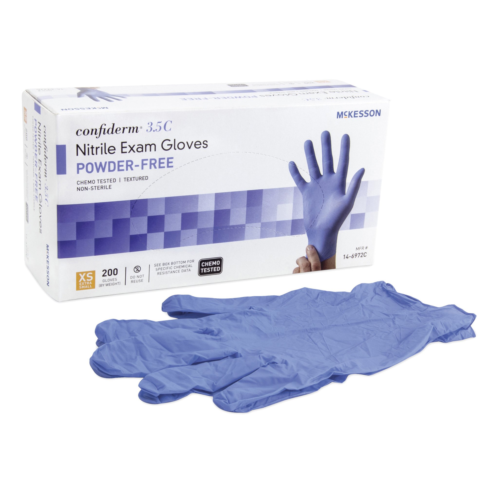 McKesson Confiderm Nitrile Gloves