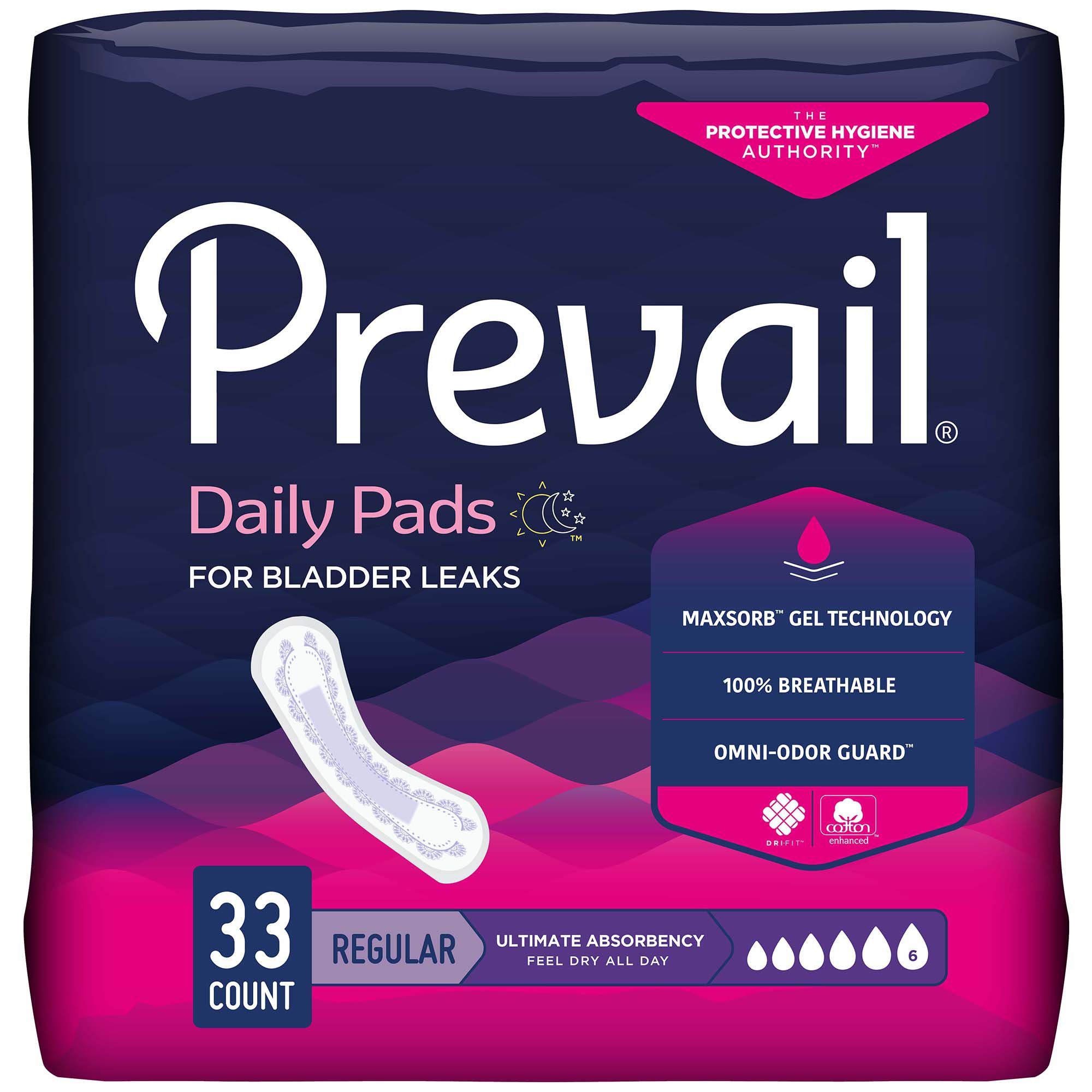 Prevail bladder control pads Prevail bladder control pads