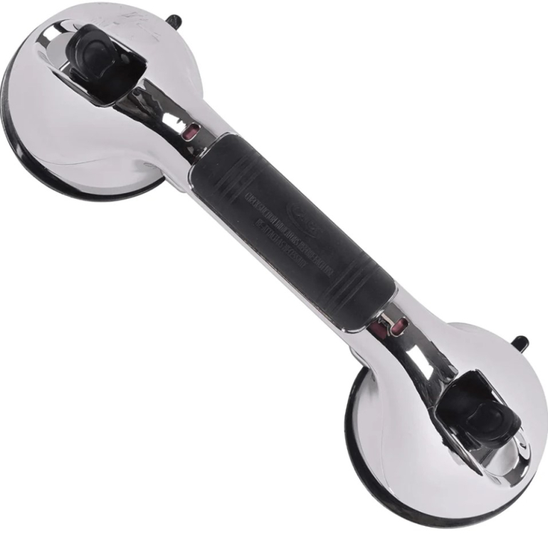 Carex Ultra Grip Chrome grab bar
