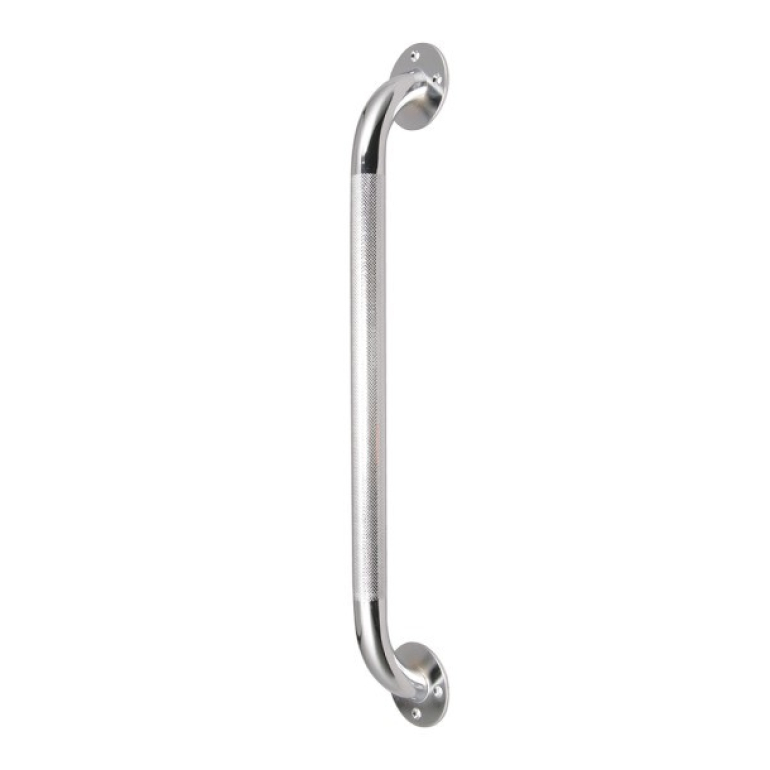 Chrome Knurled grab bars