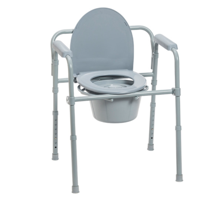 Drive Folding Steel Commode