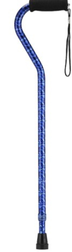Nova offset cane with strap