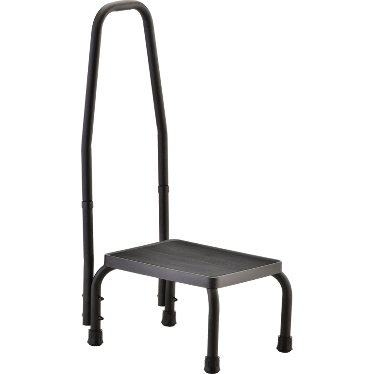 Nova Step Stool with Hand Rails