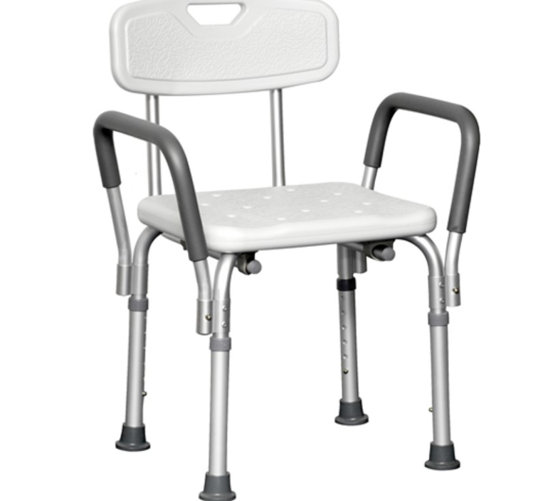 Probasics shower chair w/back & arms
