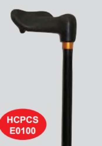 Rose HC Ergonomic Palm Grip Cane