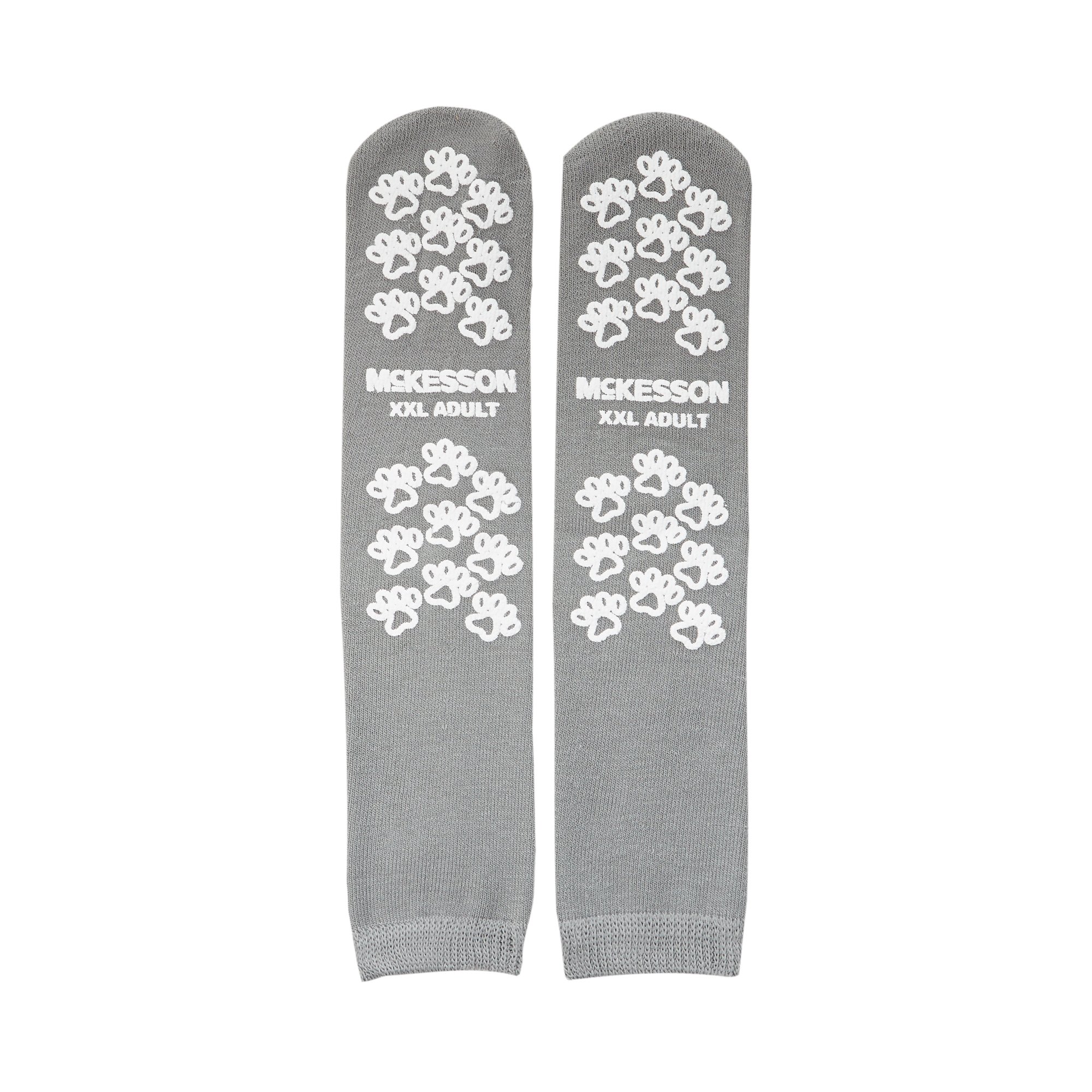 Slipper socks double imprint
