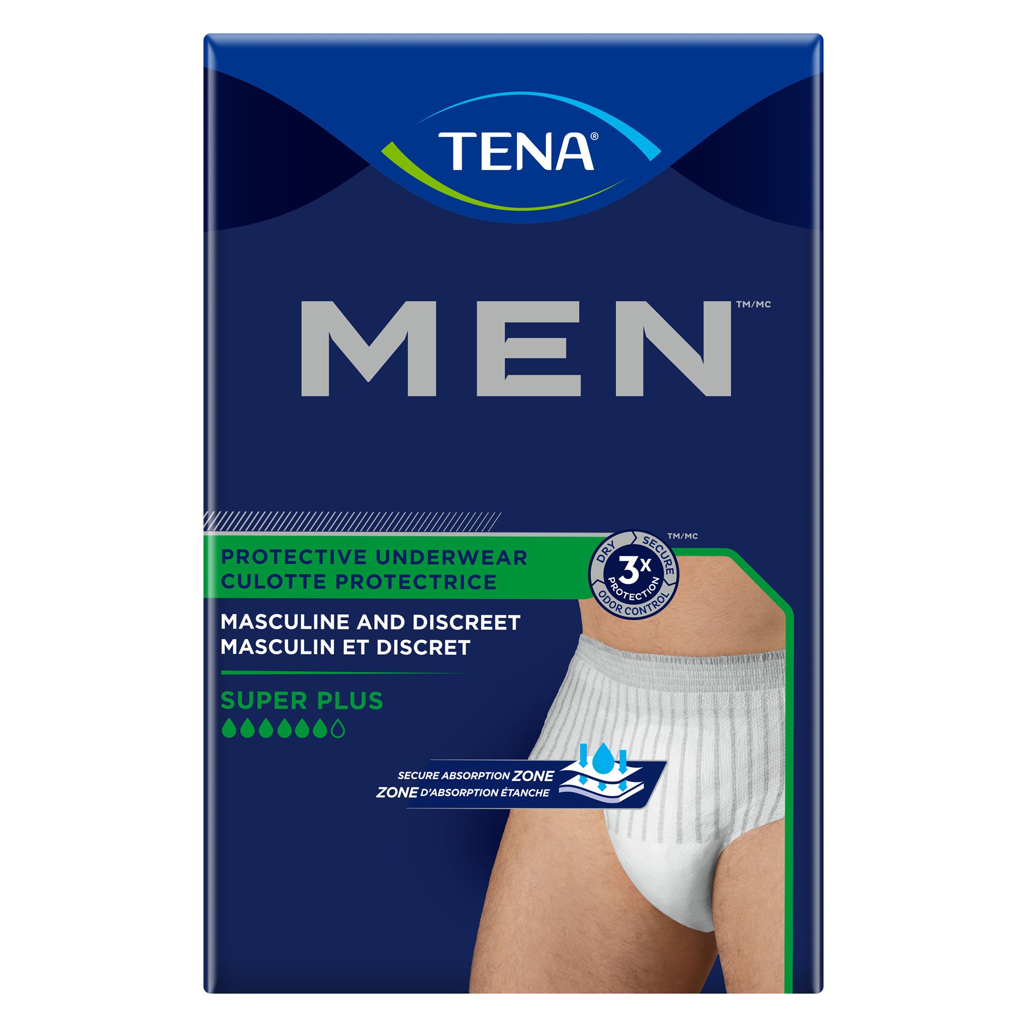 Tena Men Protective Underwear Super Plus Tena Men Protective Underwear Super Plus