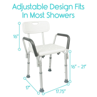 Vive Shower Chair thumbnail Vive Shower Chair thumbnail