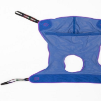 Invacare Full Body Mesh Sling with Commode Opening thumbnail Invacare Full Body Mesh Sling with Commode Opening thumbnail