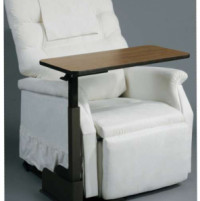 Seat lift chair table