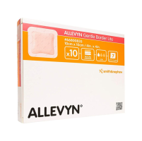 Allevyn 4x4 thin foam dressing thumbnail