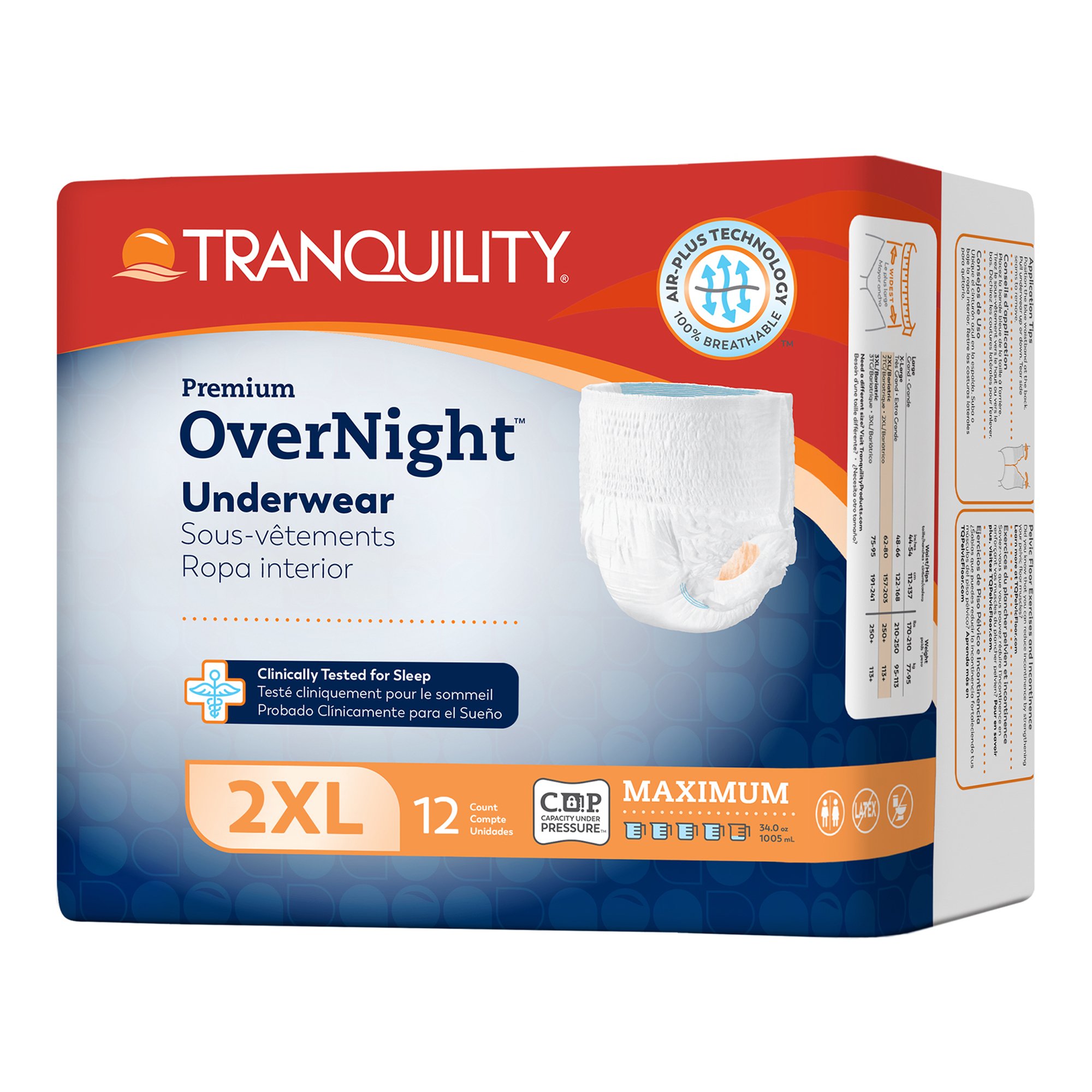 Tranquility Overnight Underwear Tranquility Overnight Underwear