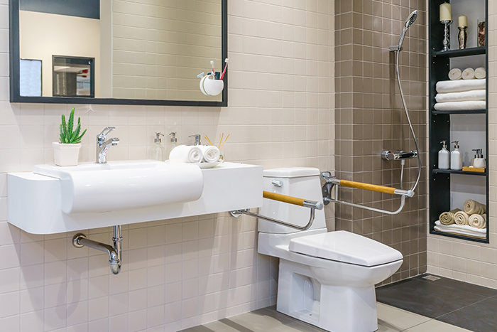 bathroom grab bars