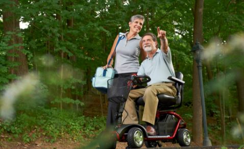 man in wheelchair